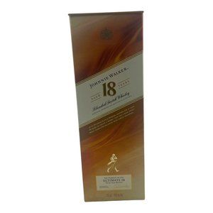 Johnny Walker Gold Label 18 Year Scotch Whisky Empty Presentation Box ONLY